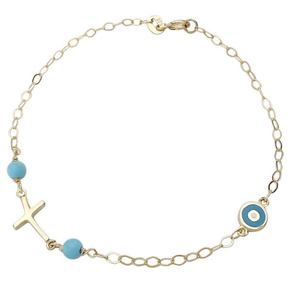 Children's bracelet with Cross