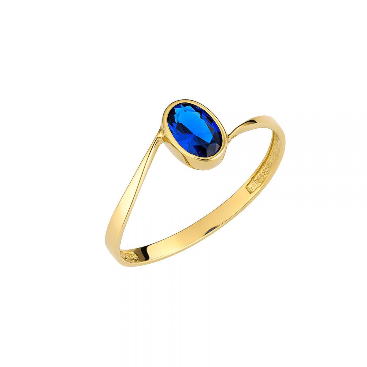 Ring with Blue Stone