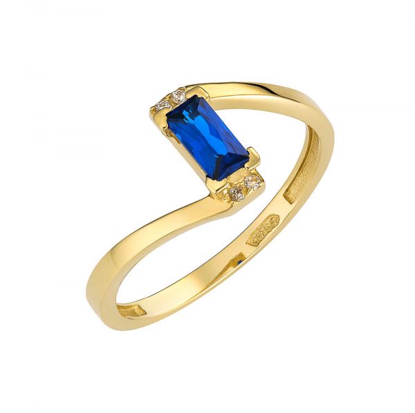 Ring with Blue Stone