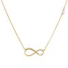 Necklace Infinity & Pearl
