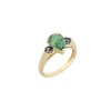 Ring with Green Stone