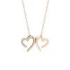 Necklace Two Hearts