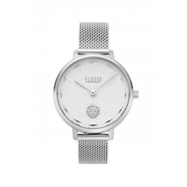 VERSUS VERSACE LEA SILVER STAINLESS STEEL BRACELET