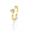 Solitaire K18 Ring with Diamond