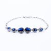 Women's Bracelet with blue stones