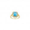 Ring with Blue Stone