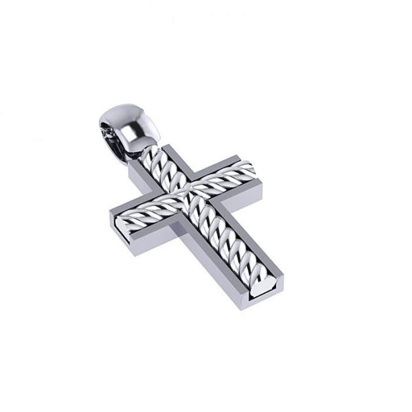 Cross Male Silver (Small Size)