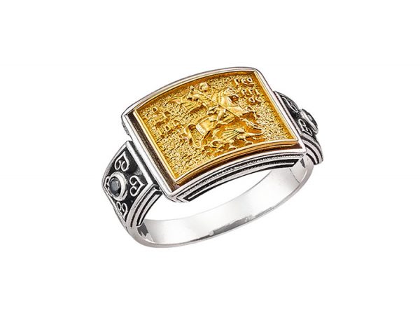 Ring Silver Saint George