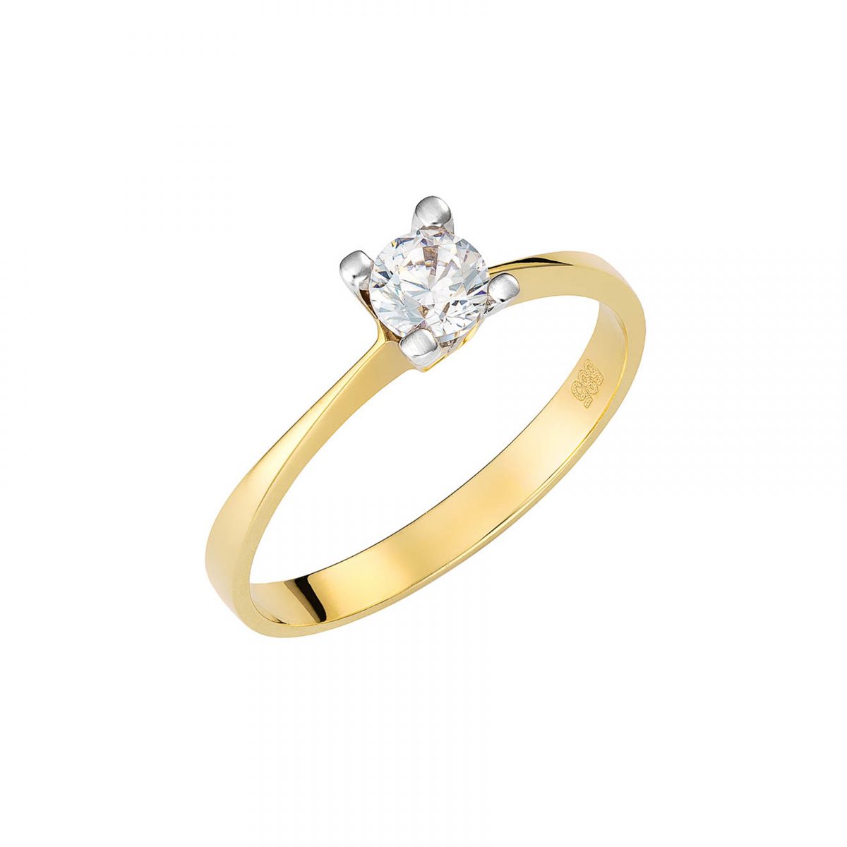 Ring Golden Solitaire