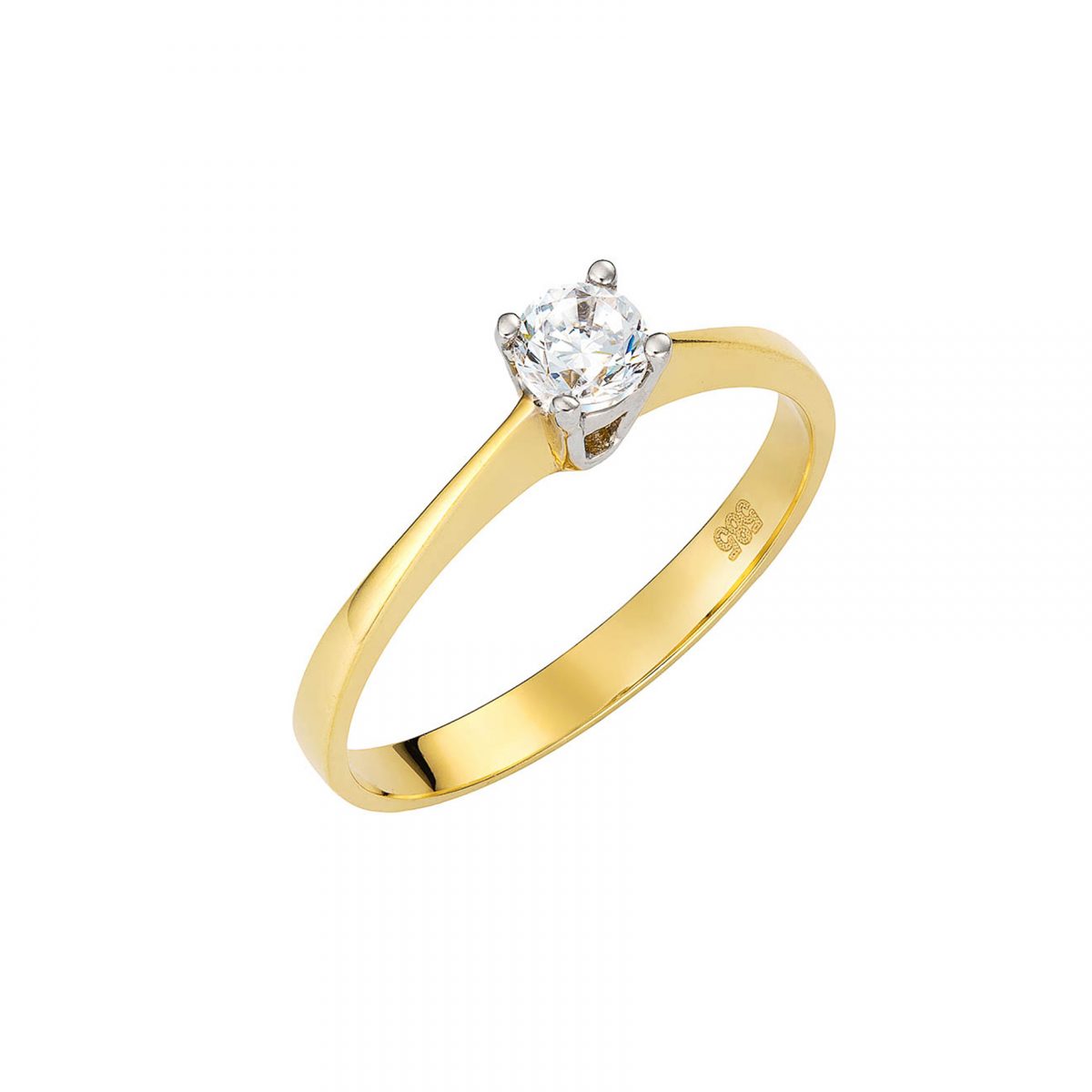 Ring Golden Solitaire