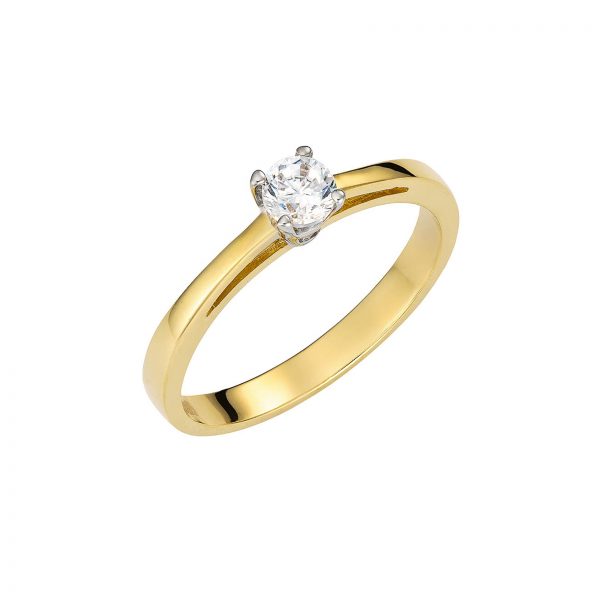 Ring Golden Solitaire