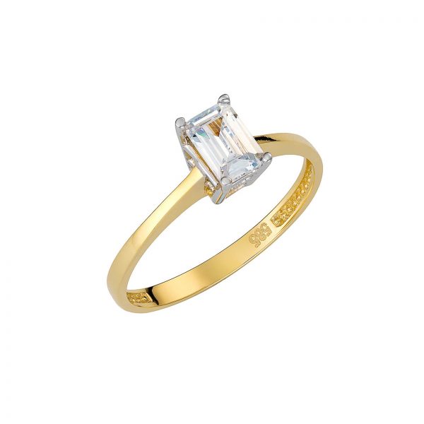 Ring Golden Solitaire