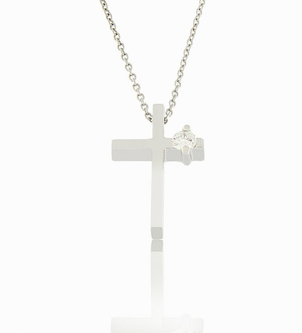 Women's Cross with Diamond