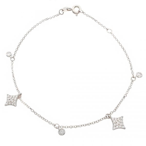 White gold bracelet