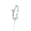 Solitaire K18 Ring with Diamond