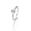 Solitaire K18 Ring with Diamond