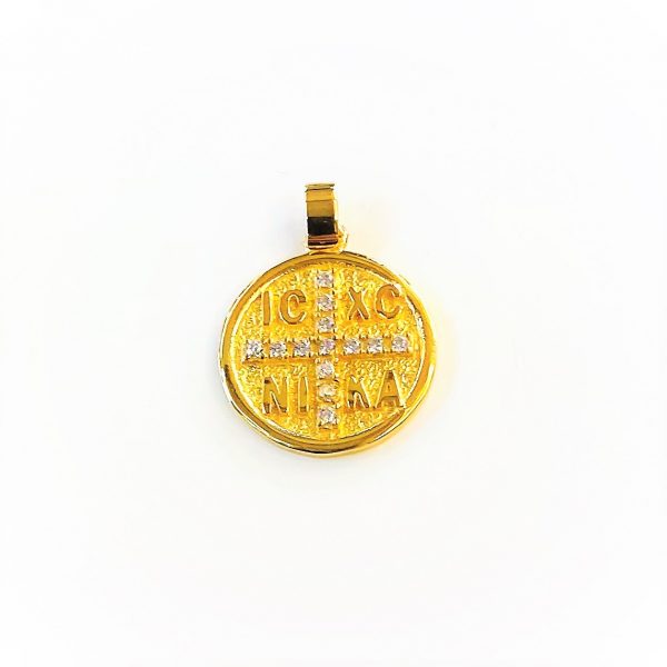 Konstantinato Medallion-Double-sided Amulet ICXC NIKA