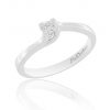 Solitaire Ring Flame with Diamond
