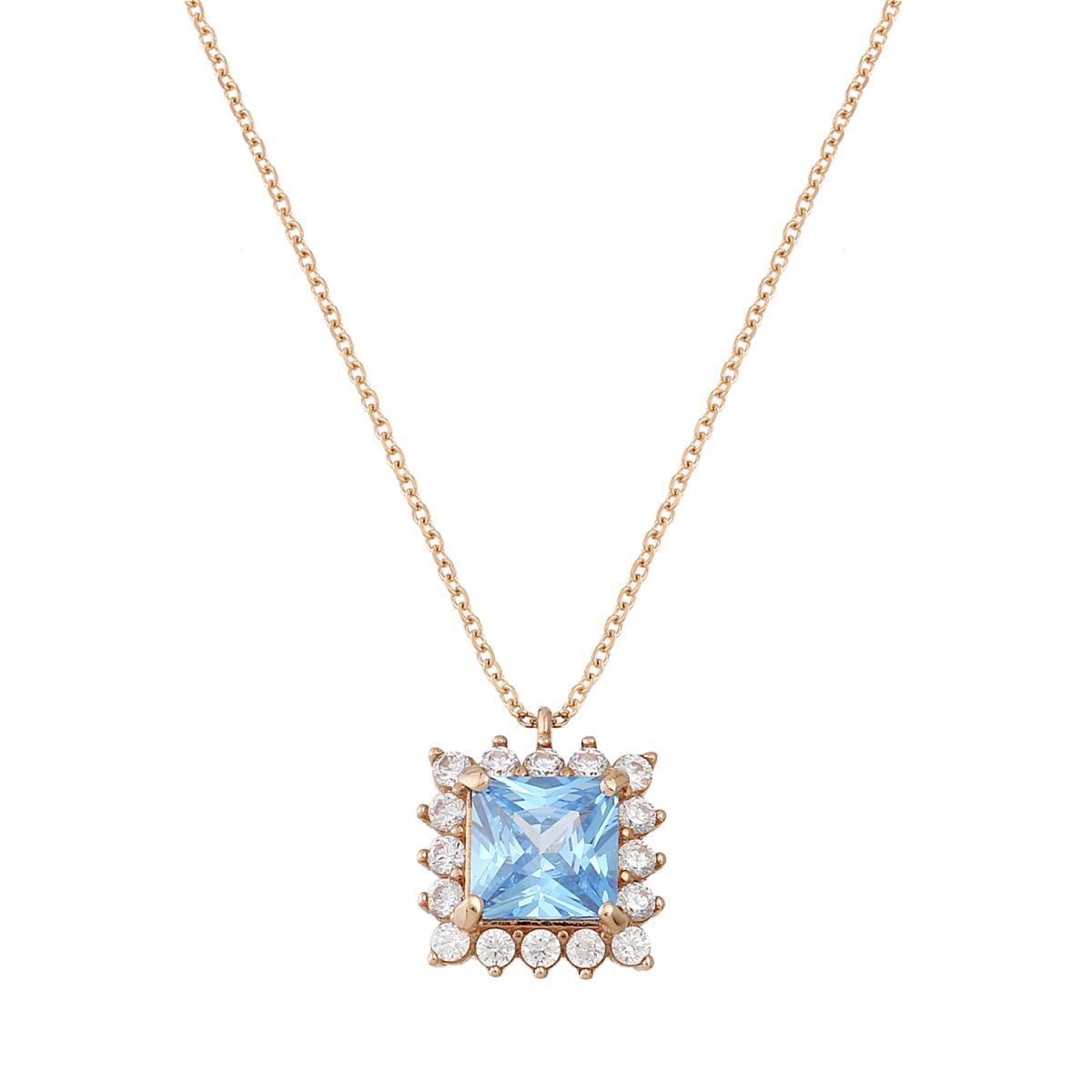 Rosette necklace square