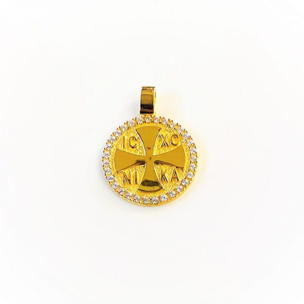 Konstantinato Medallion-Double-sided Amulet ICXCNIKA