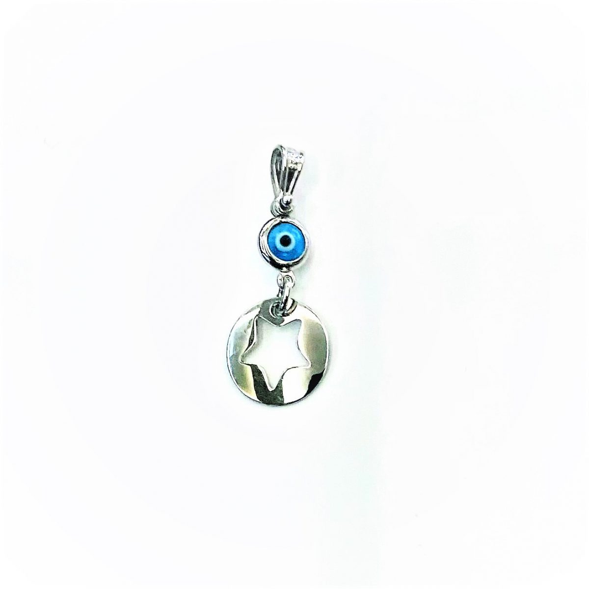 Amulet pendant asterisk & eye