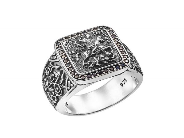 Ring Silver Saint George