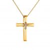 Cross with Diamonds