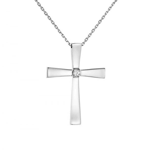 Cross with Diamond