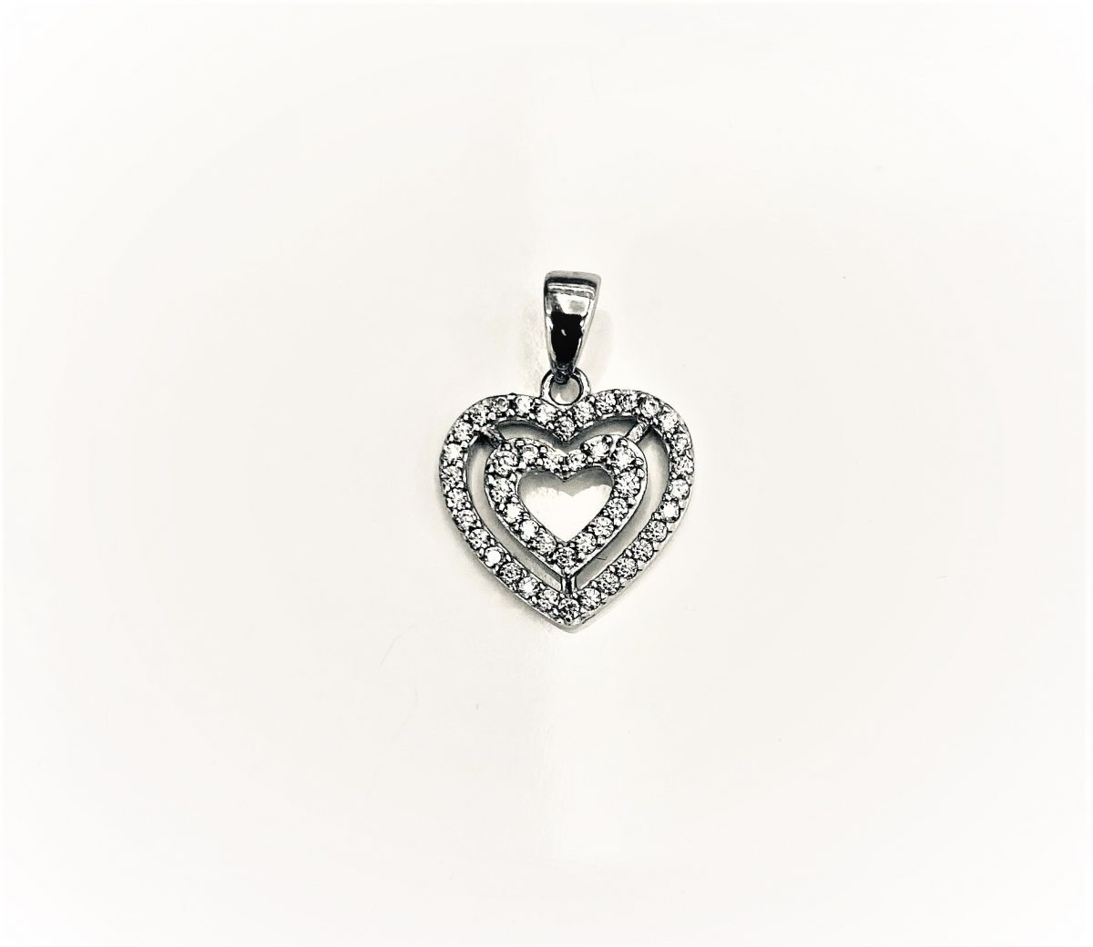 Double Heart pendant