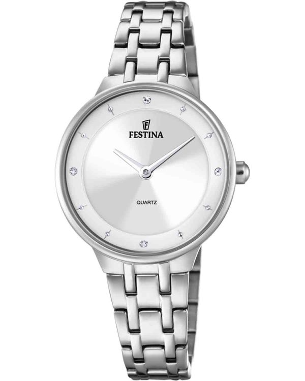 Women's Festina with metal bracelet