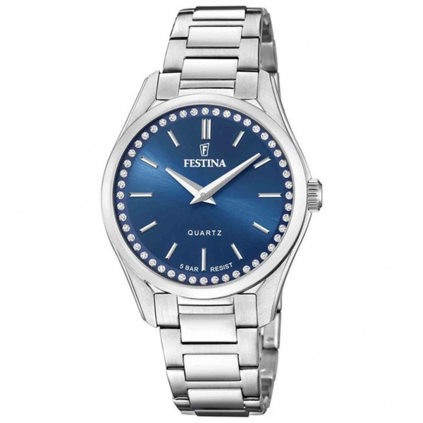 Women's Festina with metal bracelet