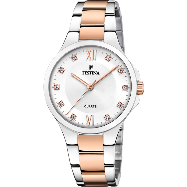 Women's Festina with metal bracelet