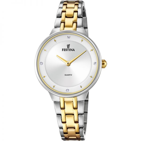 Women's Festina with metal bracelet