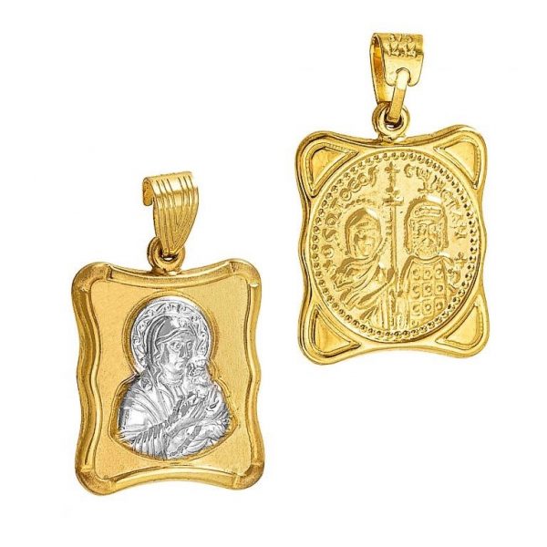 Mother of Christ Constantine Pendant-Amulet