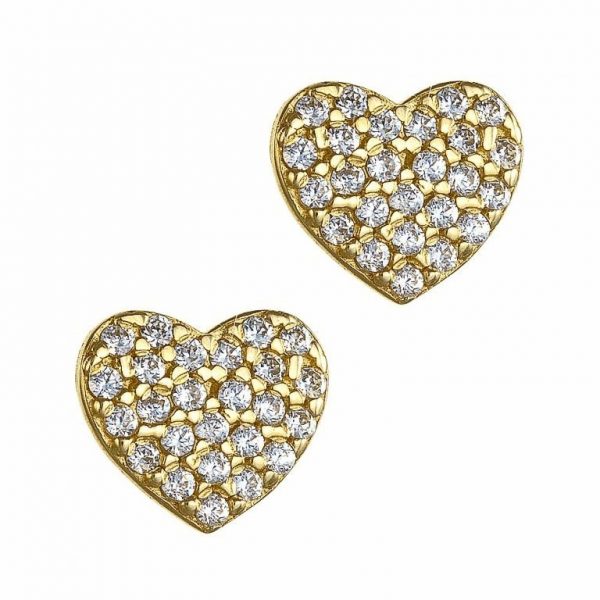 Heart earrings