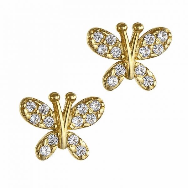 Butterfly earrings