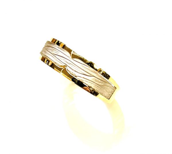 Gold Ring Two Tone