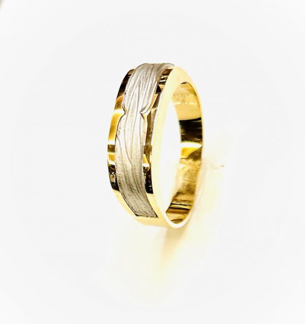 Gold Ring Two Tone