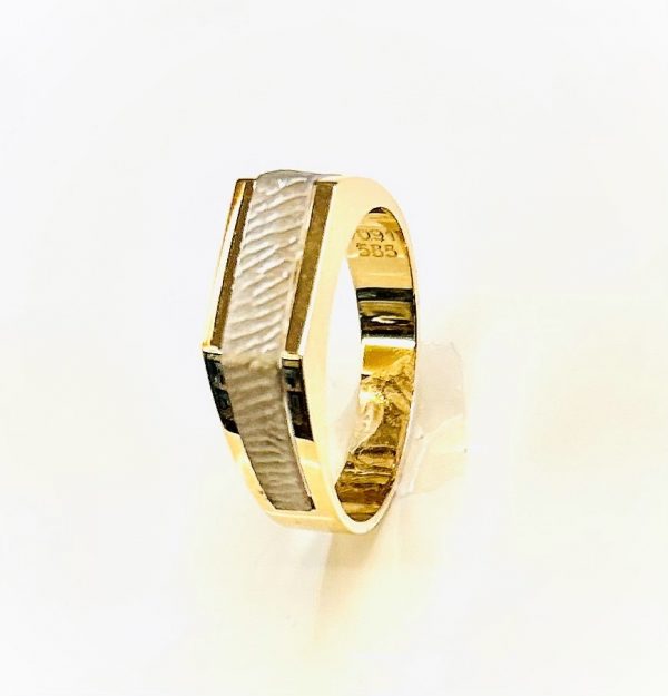 Gold Ring Two Tone