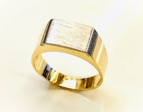 Gold Ring Two Tone