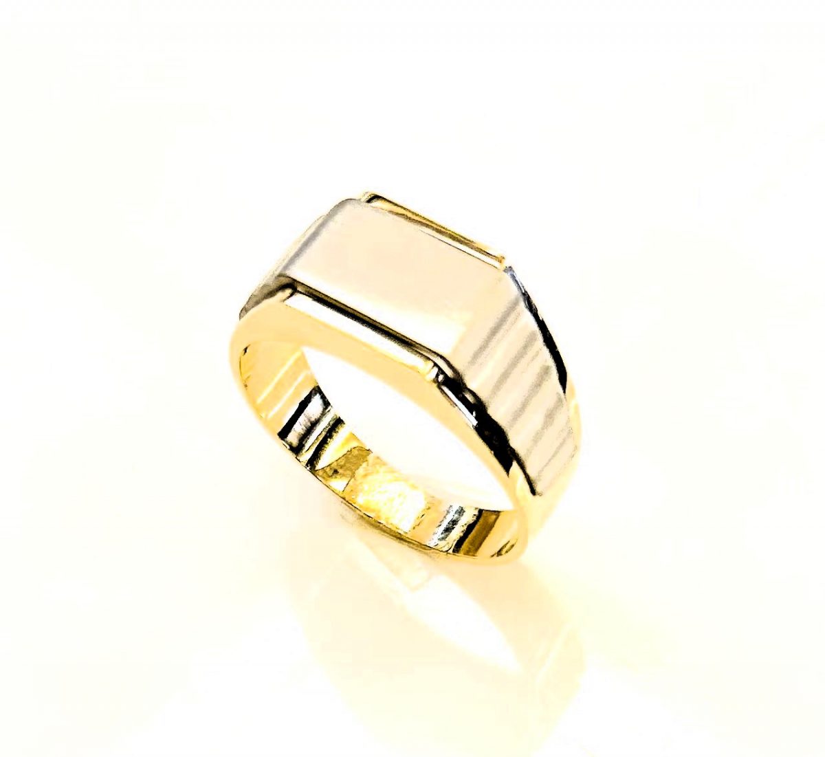 Gold Ring Two Tone