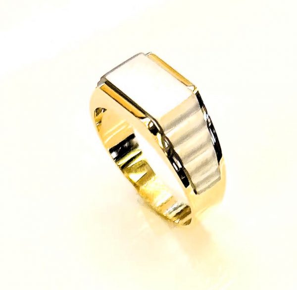 Gold Ring Two Tone