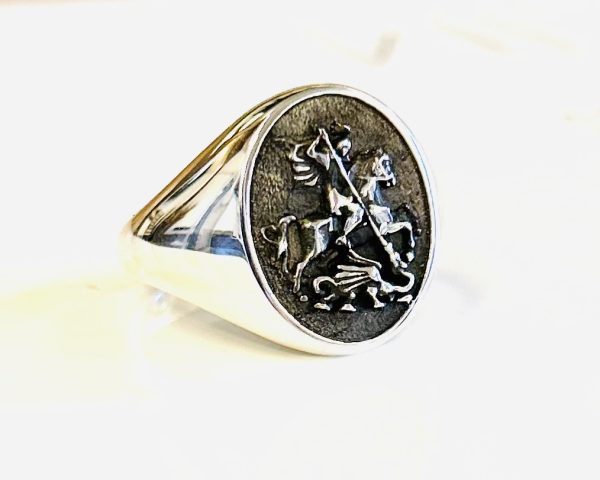Ring Silver Saint George