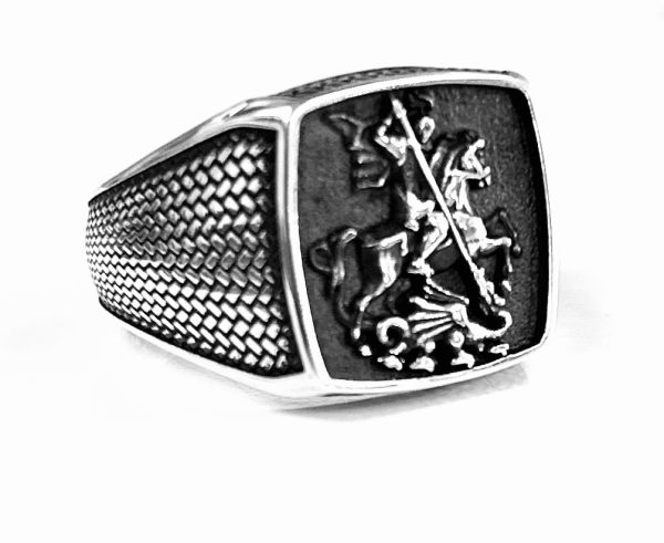 Ring Silver Saint George