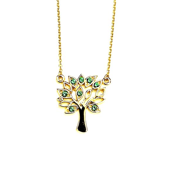 Gold Tree Necklace