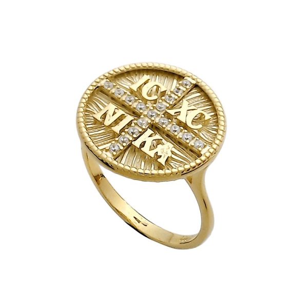 ICXCNIKA constantinato ring