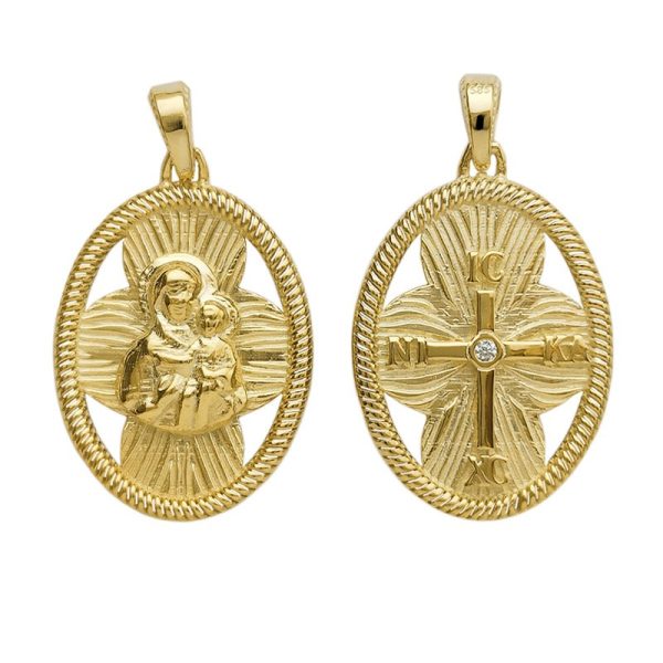 Mother of Christ Constantine Pendant-Amulet