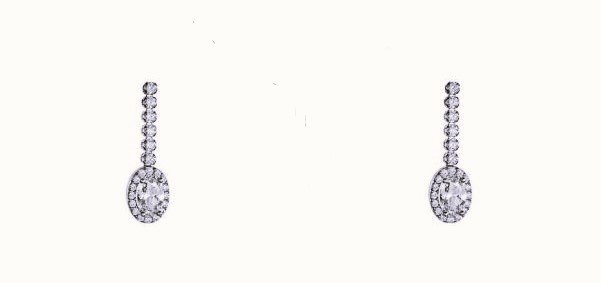 Riviera earrings with rosette