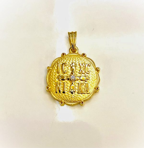Gold Pendant-Amulet Agios Nikolaos