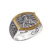 Saint Spyridon Silver Ring